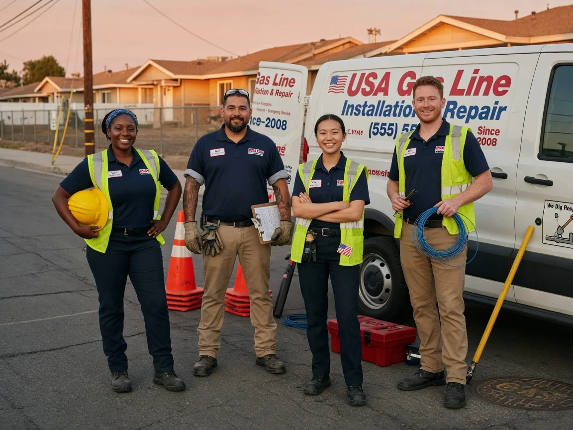 Gas Line Installation company in Campbell, OH